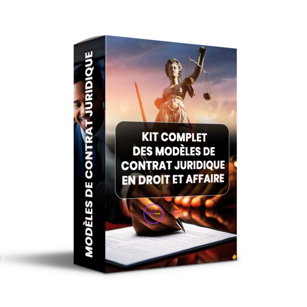 Modèles de contrat juridique en droit et affaire
